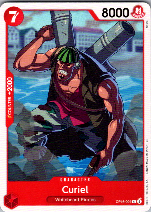Curiel C The Time of Battle OP16-004 NM