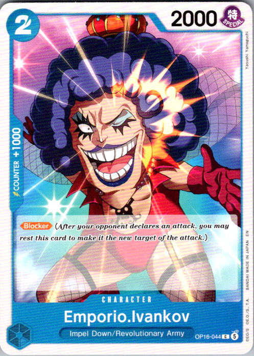 Emporio.Ivankov (044) C The Time of Battle OP16-044 NM