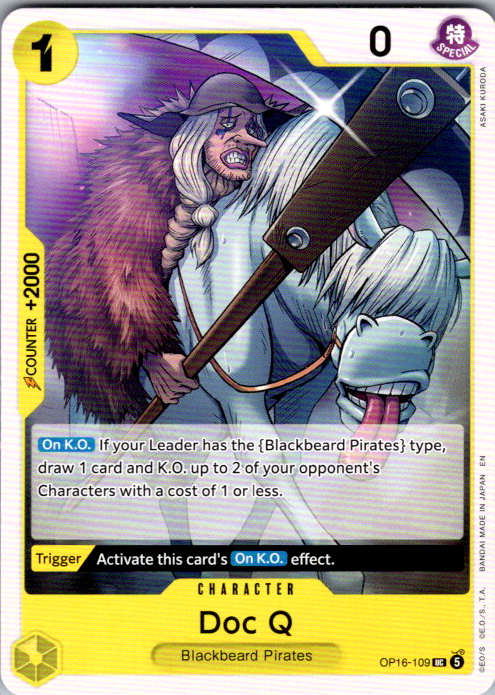 Doc Q UC The Time of Battle OP16-109 NM