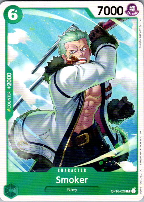 Smoker C The Time of Battle OP16-028 NM