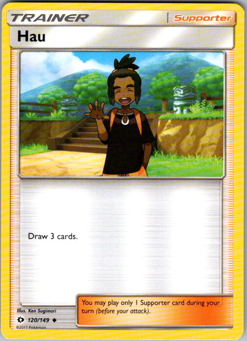 Hau Uncommon SM Base Set 120/149 NM