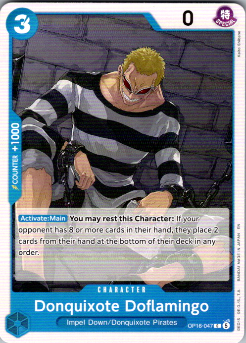 Donquixote Doflamingo (047) C The Time of Battle OP16-047 NM