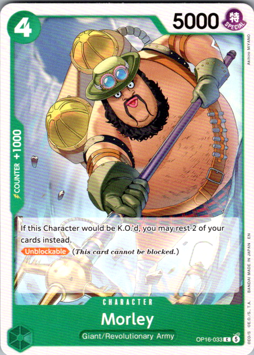 Morley UC Paramount War OP02-061 NM