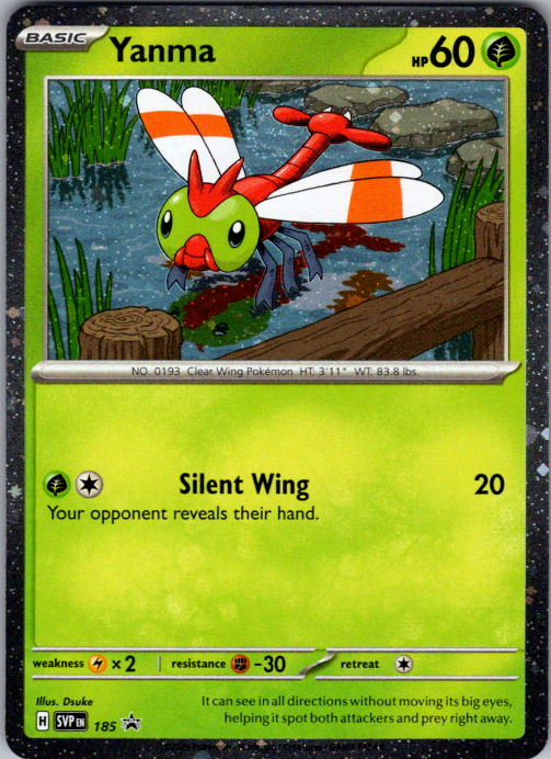 Yanma Holo Promo SV: Scarlet & Violet Promo Cards 185 NM