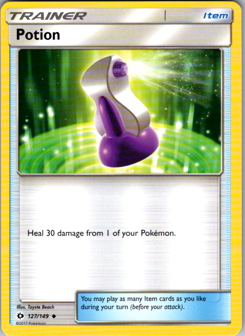 Potion Uncommon SM Base Set 127/149 NM