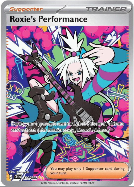 Roxie's Performance Special Illustration Rare (SIR) | Near Mint | English Pokémon Card