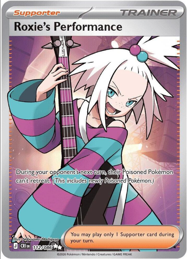 Roxie's Performance Full Art Trainer | Near Mint | English Pokémon Card