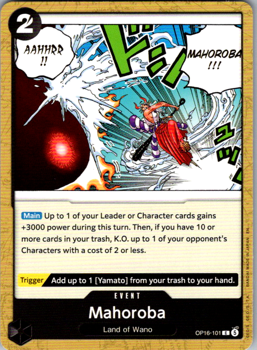 Mahoroba C The Time of Battle OP16-101 NM