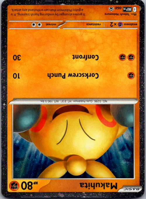Makuhita - Holo Promo ME: Mega Evolution Promo 068 NM