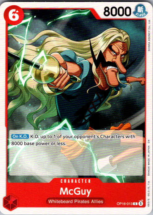 McGuy C The Time of Battle OP16-013 NM