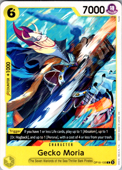 Gecko Moria C The Time of Battle OP16-105 NM